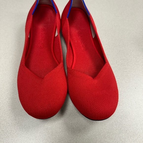 Rothy’s The Flat in Bright Red - Picture 1 of 4